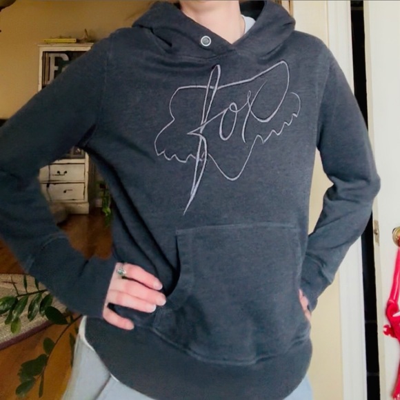 Women’s y2k Fox Racing Hoodie Size L - Picture 2 of 4